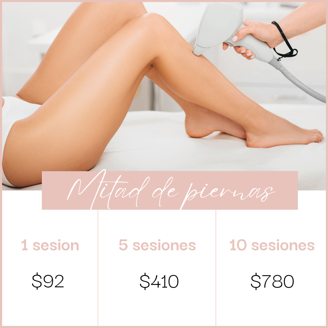 Láser en Mitad de piernas - Depósito de