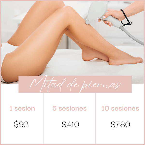 Láser en Mitad de piernas - Depósito de