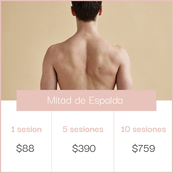 Láser en Mitad de Espalda- Depósito de
