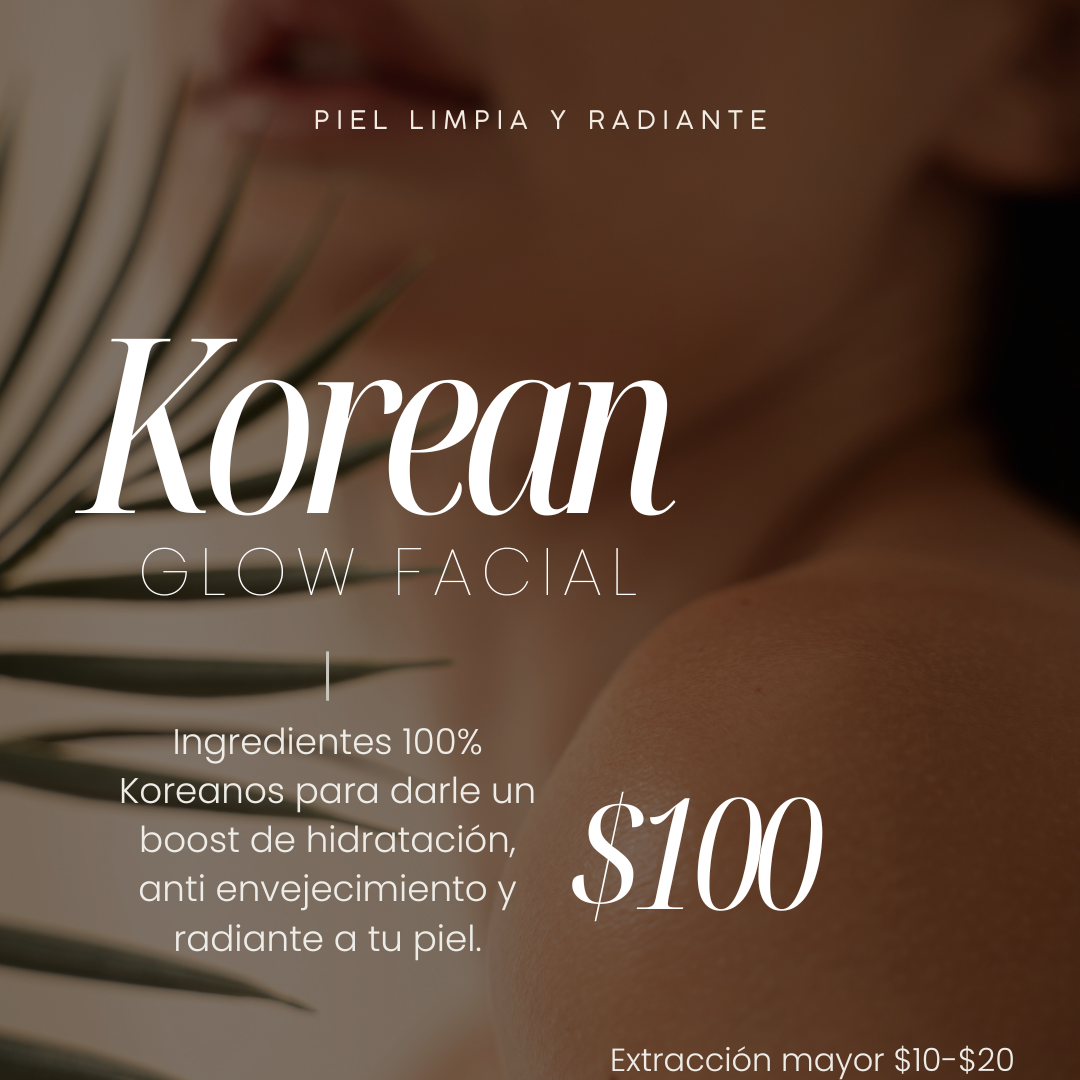 Korean Glow Facial- Depósito de